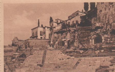Italien - Verona - Teatro Romano - ca. 1935 Italien - Verona - Teatro Romano - ca. 1935