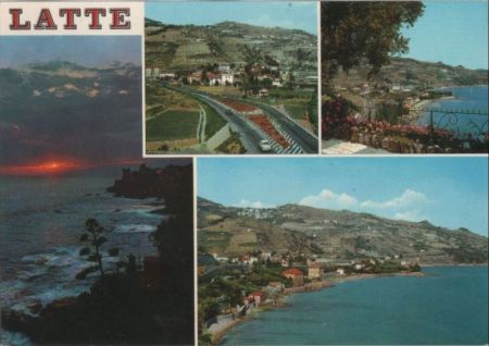 Italien - Ventimiglia - Latte - ca. 1980 Italien - Ventimiglia - Latte - ca. 1980