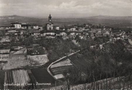 Italien - Serralunga di Crea - Panorama - 1958 Italien - Serralunga di Crea - Panorama - 1958