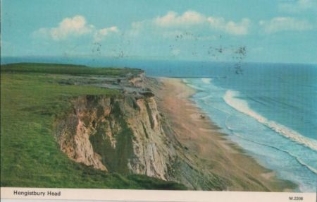 Großbritannien - Christchurch, Hengistbury Head - Looking to Isle of Wight - 1978 Großbritannien - Christchurch, Hengistbury Head - Looking to Isle of Wight - 1978