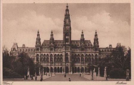Österreich - Wien - Rathaus - ca. 1950 Österreich - Wien - Rathaus - ca. 1950
