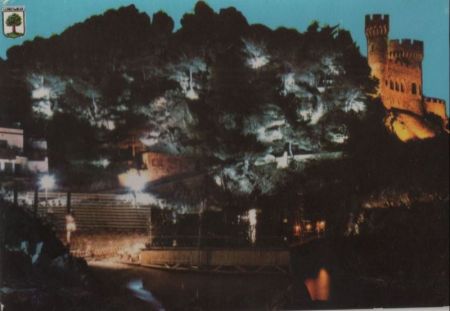 Lloret de Mar - Spanien - Burg mit Festbeleuchtung Lloret de Mar - Spanien - Burg mit Festbeleuchtung