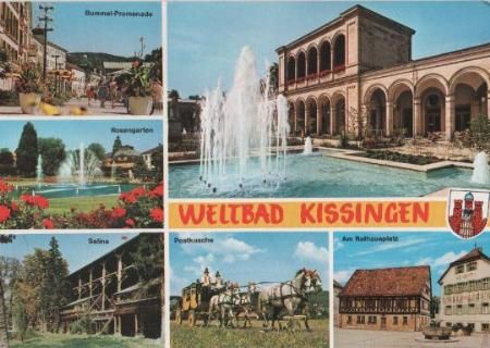 Bad Kissingen u.a. Bummel-Promenade - ca. 1985 Bad Kissingen u.a. Bummel-Promenade - ca. 1985