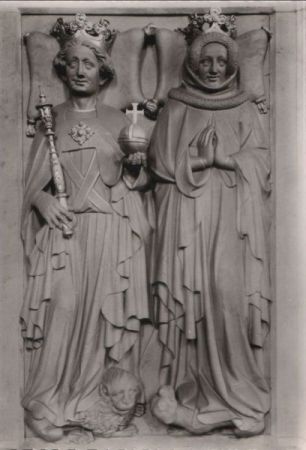 Heidelberg - Heiliggeist-Kirche, Grabmal König Ruprecht - ca. 1960 Heidelberg - Heiliggeist-Kirche, Grabmal König Ruprecht - ca. 1960
