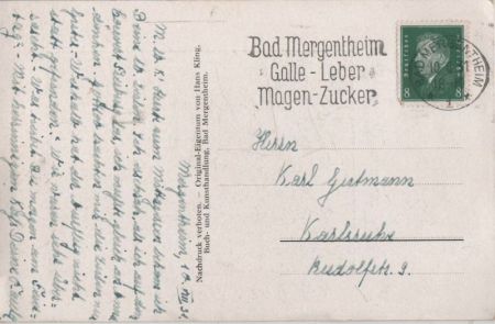 Herren-Schild am Baum