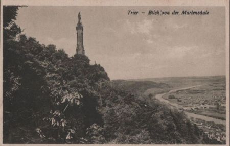 Trier - Blick von der Mariensäule - ca. 1940 Trier - Blick von der Mariensäule - ca. 1940