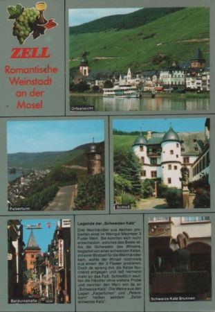 Zell (Mosel) - u.a. Balduinstraße - 1994 Zell (Mosel) - u.a. Balduinstraße - 1994