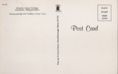 Lancaster - USA - Atlantic Union College Lancaster - USA - Atlantic Union College