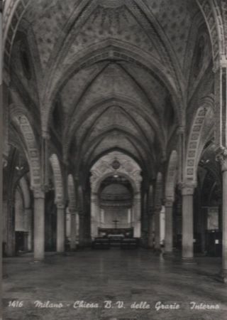 Italien - Mailand Milano - Chiesa, Interno - ca. 1955 Italien - Mailand Milano - Chiesa, Interno - ca. 1955