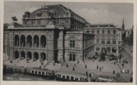 Österreich - Wien - Staatsoper - ca. 1950 Österreich - Wien - Staatsoper - ca. 1950