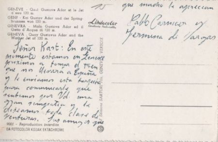 Genf / Genève - Schweiz - Kai Gustav Ador