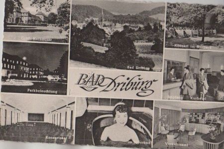 Bad Driburg - u.a. Verkehrsamt - 1960 Bad Driburg - u.a. Verkehrsamt - 1960