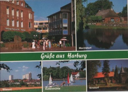 Hamburg-Harburg - u.a. Außenmühle - ca. 1985 Hamburg-Harburg - u.a. Außenmühle - ca. 1985