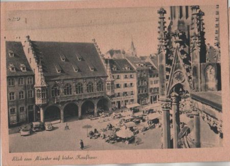 Freiburg - vom Münster - 1944 Freiburg - vom Münster - 1944