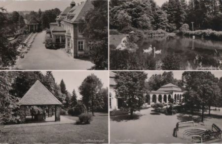 Bad Steben - u.a. Wandelhalle - ca. 1955 Bad Steben - u.a. Wandelhalle - ca. 1955