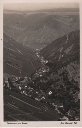 Bacharach - Steeger Tal - ca. 1955 Bacharach - Steeger Tal - ca. 1955