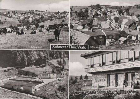 Masserberg-Schnett - u.a. Erholungsheim kaluga - 1984 Masserberg-Schnett - u.a. Erholungsheim kaluga - 1984