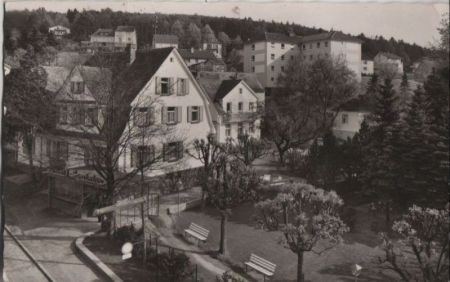 Bad König - Eingang zum Odenwald-Sanatorium - 1967 Bad König - Eingang zum Odenwald-Sanatorium - 1967