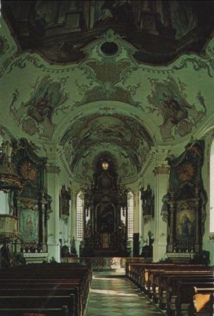 Prien am Chiemsee - Pfarrkirche - ca. 1980 Prien am Chiemsee - Pfarrkirche - ca. 1980