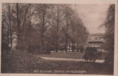 Bad Neuenahr - Partie in den Kuranlagen - 1923 Bad Neuenahr - Partie in den Kuranlagen - 1923