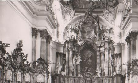 Zwiefalten - Klosterkirche - ca. 1965 Zwiefalten - Klosterkirche - ca. 1965