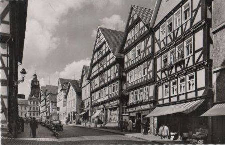 Bad Wildungen - Brunnenstraße - ca. 1960 Bad Wildungen - Brunnenstraße - ca. 1960