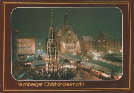 Nürnberg - Christkindlesmarkt - 1988 Nürnberg - Christkindlesmarkt - 1988