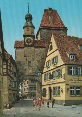 Rothenburg u.a. Markusturm - ca. 1975 Rothenburg u.a. Markusturm - ca. 1975