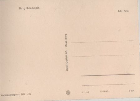 Kriebstein - Burg Kriebstein - Burg