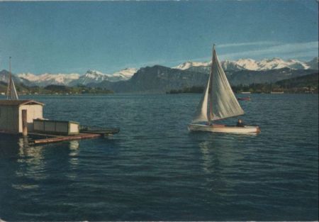 Schweiz - Luzern - Vierwaldstättersee - ca. 1960 Schweiz - Luzern - Vierwaldstättersee - ca. 1960