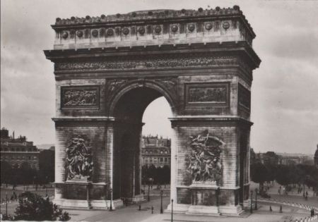 Frankreich - Paris - Arc de Triomphe - ca. 1965 Frankreich - Paris - Arc de Triomphe - ca. 1965