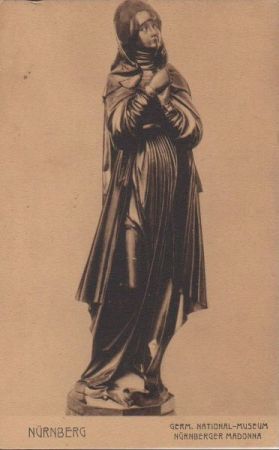 Nürnberg - Germ. Museum, Nürnberger Madonna - ca. 1940 Nürnberg - Germ. Museum, Nürnberger Madonna - ca. 1940