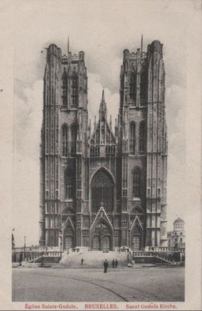 Belgien - Bruxelles - Sanct Gudula Kirche - ca. 1935 Belgien - Bruxelles - Sanct Gudula Kirche - ca. 1935