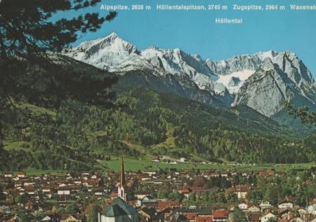 Garmisch-Partenkirchen Oberbayern - 1981 Garmisch-Partenkirchen Oberbayern - 1981