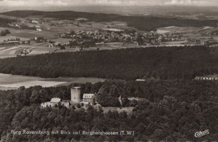 Borgholzhausen - Burg Ravensburg - ca. 1970 Borgholzhausen - Burg Ravensburg - ca. 1970