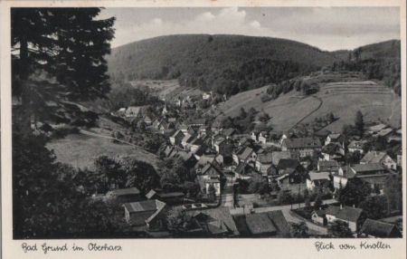 Bad Grund - Blick vom Knollen Bad Grund - Blick vom Knollen