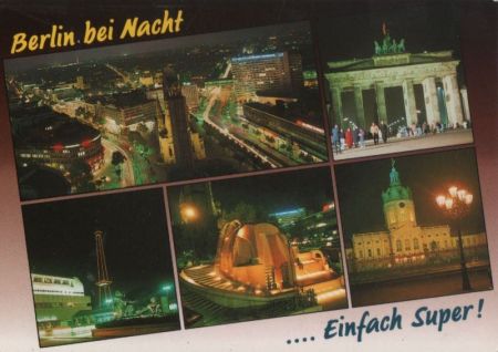 Berlin - bei Nacht - ca. 1965 Berlin - bei Nacht - ca. 1965