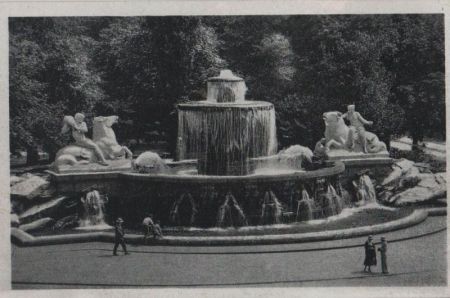 München - Wittelsbacher Brunnen - ca. 1950 München - Wittelsbacher Brunnen - ca. 1950