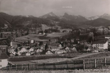 Bad Kohlgrub - gegen Südosten - 1957 Bad Kohlgrub - gegen Südosten - 1957