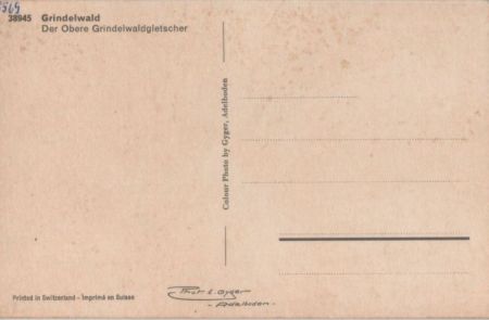 Grindelwald - Schweiz - Oberer Grindelwaldgletscher