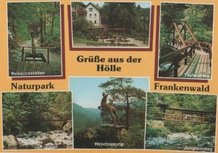 Naila - Höllental u.a. Teufelssteg - ca. 1985 Naila - Höllental u.a. Teufelssteg - ca. 1985