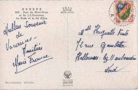 Genf - Schweiz - zwei Bilder