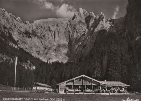Hoher Göll - Scharitzkehlalm - ca. 1960 Hoher Göll - Scharitzkehlalm - ca. 1960