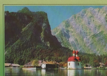 Berchtesgaden - Königssee mit St. Bartholomä - 1994 Berchtesgaden - Königssee mit St. Bartholomä - 1994