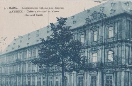 Mainz am Rhein - Mainz - Kurfürstliches Schloss - ca. 1935 Mainz am Rhein - Mainz - Kurfürstliches Schloss - ca. 1935