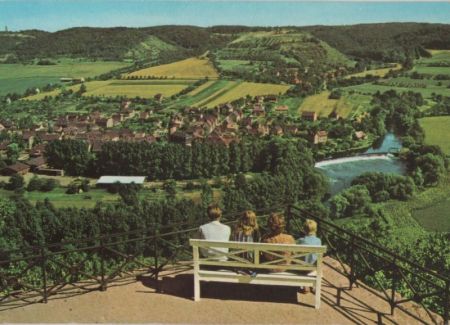 Dornburg - Blick auf Dorndorf Dornburg - Blick auf Dorndorf