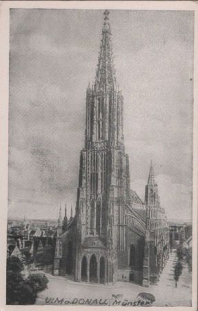 Ulm - Münster - ca. 1940 Ulm - Münster - ca. 1940