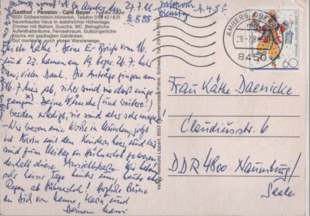 Gössweinstein-Hühnerloh - Pension Bayer
