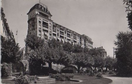 Schweiz - Lausanne - Hotel de la Paix - 1952 Schweiz - Lausanne - Hotel de la Paix - 1952