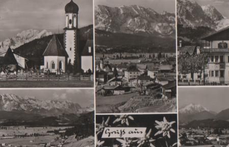 Gruss aus Wallgau - 1961 Gruss aus Wallgau - 1961